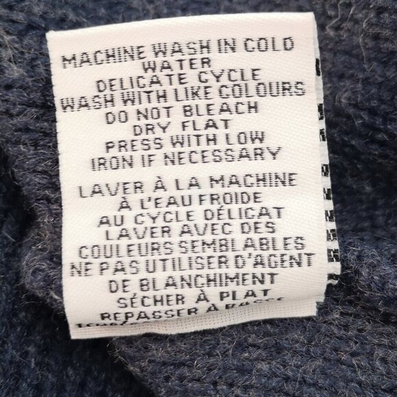 Alfred Sung Ladies Size XL Navy Boat Neck Straight Fit Sweater - Picture 6 of 10